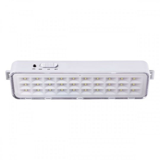 Spot Light LED Notausgangsleuchte mit Batteriebetrieben und Lichtsensor 1Stück