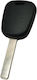 Peugeot-citroen-toyota Car Key with Immobilizer Socket