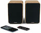 Thomson Home Entertainment Active Speaker 2 No of Drivers with Bluetooth 100W Brown (Pair)