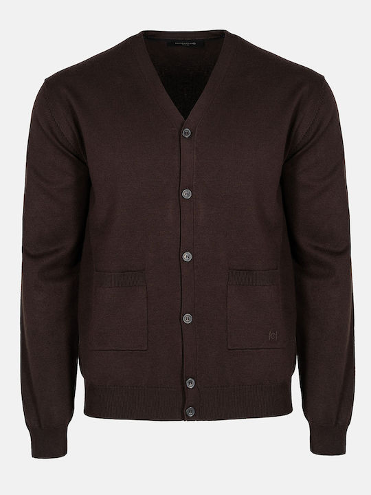 Hamaki-Ho Knitted Cardigan Brown