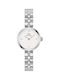 Daniel Wellington Lumine Crystals Watch with Silver Metal Bracelet