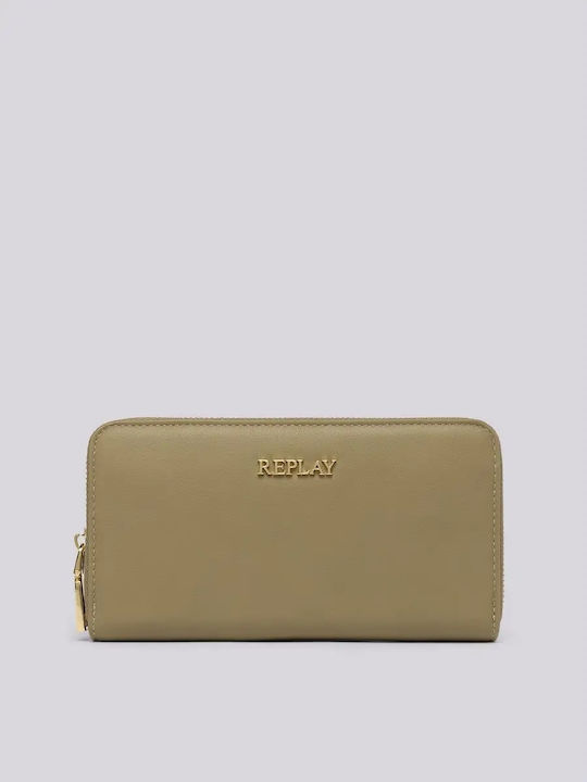 Replay Women's Wallet Classic Khaki