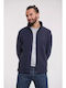 Ανδρική Ζακέτα Fleece Navy Μπλε