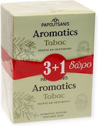 Papoutsanis Seifenriegel Aromatics Tabac 4 Stück Papoutsanis Seifenriegel Aromatics Tabac 4 Stück