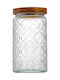 Etoile Vaza Uz General cu capac ermetic Sticlă Transparent 1000ml