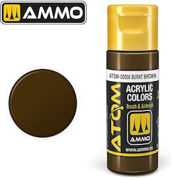 Ammo Modellbau Farbe Burnt Brown 20ml
