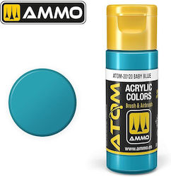 Ammo Atom Χρώμα Μοντελισμού Baby Blue 20ml