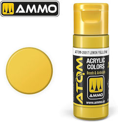 Ammo Atom Model Making Paint Lemon Yellow 20ml
