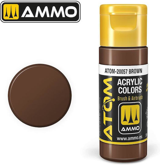 Ammo Atom Culoare Modelism Brown 20ml