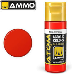 Ammo Atom Culoare Modelism Red 20ml