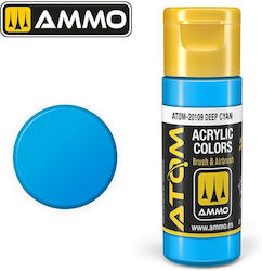 Ammo Culoare Modelism Deep Cyan 20ml