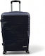 Olia Home Cabin Travel Suitcase Blue with 4 Wheels