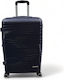 Olia Home Cabin Travel Bag Blue with 4 Wheels