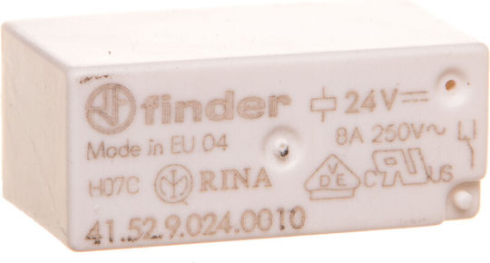 Finder Relais 24V 8A 41.52.9.024.0010