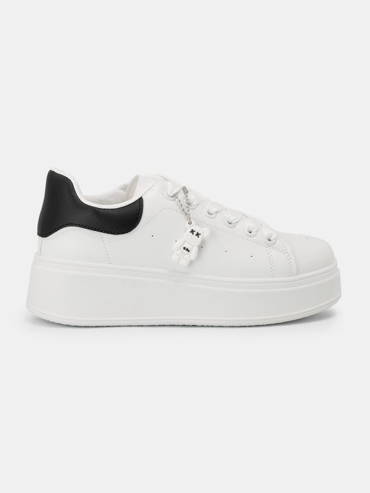 Bozikis Damen Sneakers Weiß