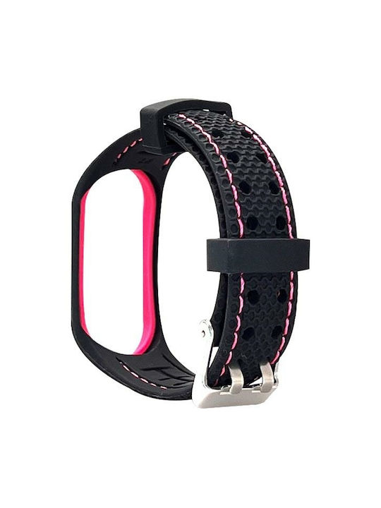 Beline Armband Silikon Schwarz (Smart Band 7)