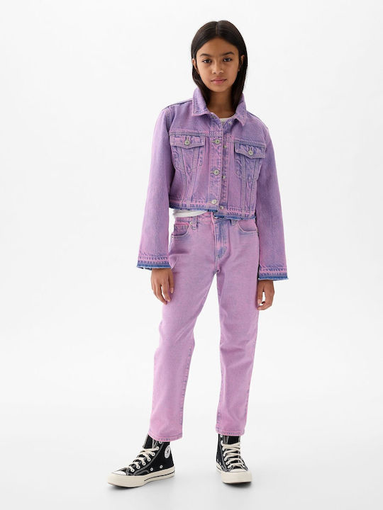 GAP Παιδικό Τζιν Παντελόνι SUGAR PINK