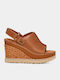 Abbot Women's Platform Shoes Tabac Brown