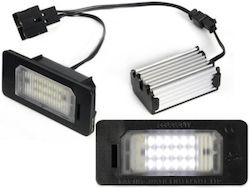 Depo Φώτα Πινακίδας Led για Renault Rapid Skoda Octavia / Fabia / Superb / Yeti / Rapid 2τμχ