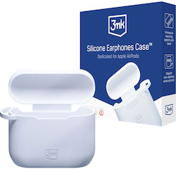 3MK Case Silicone in White color for Apple AirPods 1 / AirPods 2