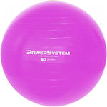 Power System Μπάλα Pilates 75cm σε Ροζ Χρώμα