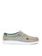 Men's Boat Shoes Flag Beige