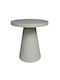 Round Table from Cement Green 45x45x50cm S8700657