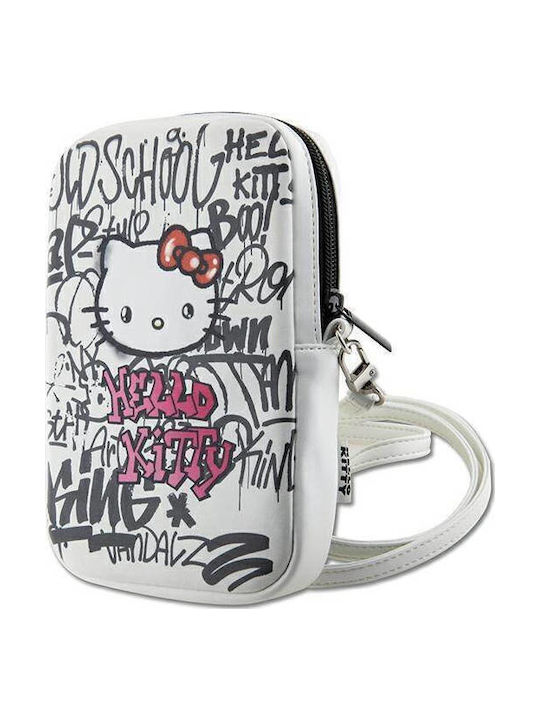 Hello Kitty Kitty Kids Bag White 19cmx12cmcm