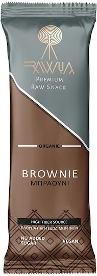 Rawyal Organic Raw Energy Bar with Brownie No Added Sugar 50g