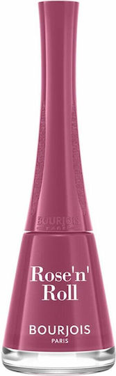 Bourjois 1 Seconde Glossy Βερνίκι Νυχιών Μακράς Διαρκείας 048-rose'n'roll 9ml