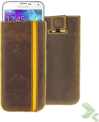 Valenta Back Cover Καφέ (Galaxy S5)