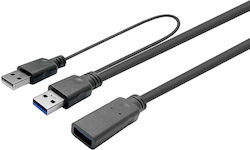 Vivolink PROUSB3AAF5C USB 3.0 USB-A Masculin în USB-A Feminin / USB-A Masculin 5m