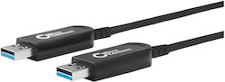 Microconnect USB 3.0 AA15BOP USB 3.0 USB-A-Stecker zu USB-A-Stecker 15m