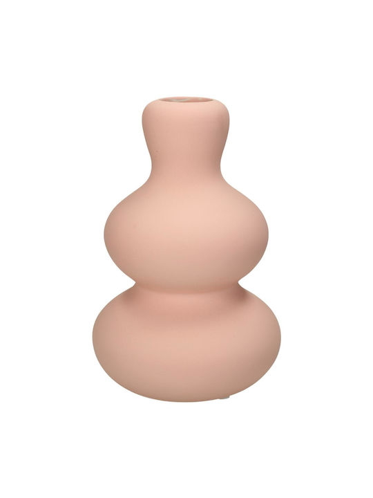 ArteLibre Vază decorativă Sticlă Matt Pink 05153130 13.5x20.4cm 1buc