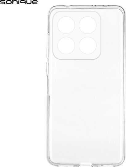 Sonique Crystal Задна корица Силикон 0.5мм Прозрачен (Xiaomi 14 Pro)