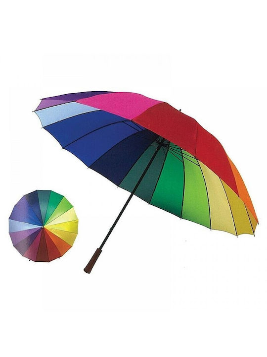 Umbrelă de ploaie Compact Multicoloră