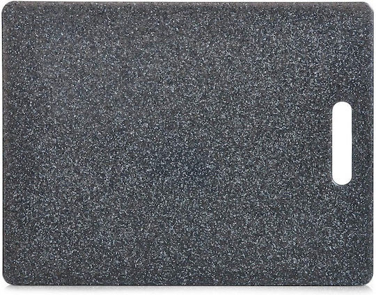 Zeller Rectangular Plastic Chopping Board Gray 36.5x27.5cm