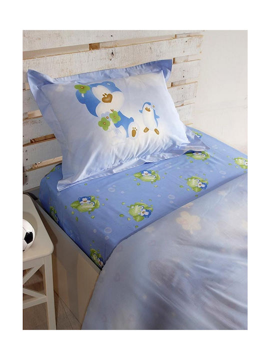 Sunshine Kids Duvet Single Blue 160x220cm