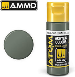 Ammo Atom Model Making Paint Atlantic Green 20ml