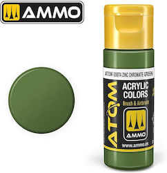Ammo Atom Model Making Paint Zinc Chromate Gree...