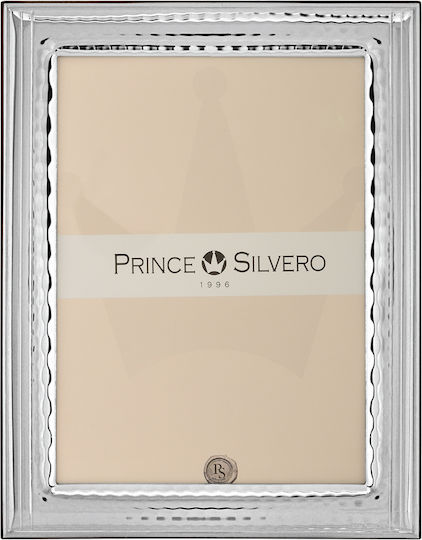 Prince Silvero Metallischer Fotorahmen mit Silbernem Rahmen