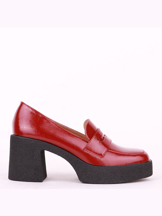 Alta Moda Burgundy Heels