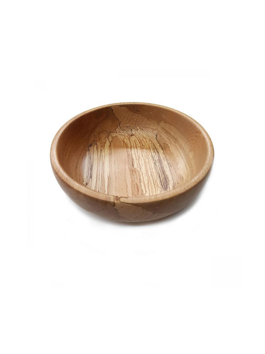 Wooden Salad Bowl Brown 28x28cm