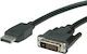 Value 2m DVI-D male to DisplayPort male Cable Black (11.99.5610)