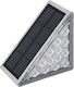 Spot Light Επιτοίχιο Ηλιακό Φωτιστικό 0.5W 50lm με Θερμό Λευκό Φως 3000K IP65