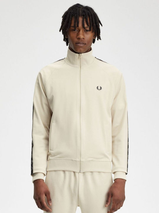 Fred Perry Ανδρική Φούτερ Ζακέτα Μπεζ