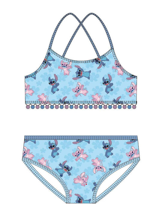 Cerda Kinder Badeanzug Bikini Hellblau