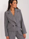 Lakerta Long Women's Blazer Gray