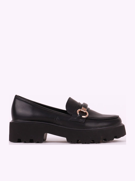 Women's Moccasins in Black Color