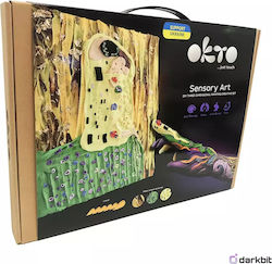 Okto Diy Creative Painting Set 3d With Clay Gustav Klimt The Kiss 12-99 Years 10006